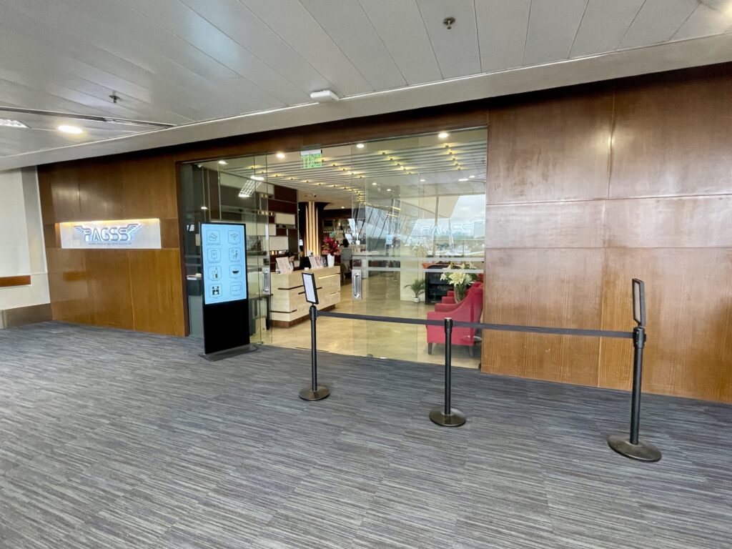 PAGSS Premium Lounge, Manila Ninoy Aquino Airport